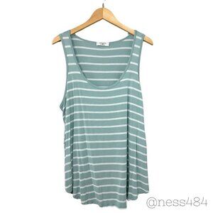 Zenana Plus Size Teal Tank 2XL